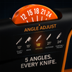 Orange Ninja™ Adjustable Angle Sharpening System (12°–24°)