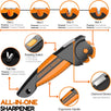 Orange Ninja Rotating All-in-1 Tool Sharpener