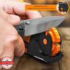Orange Ninja Rotating All-in-1 Tool Sharpener