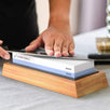 Sharp Pebble Sharpening Stones Kit with 1000/6000 and 3000/8000 Grit with Flattening Stone & Angle Guide