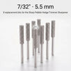 Sharp Pebble 7/32" Hedge Trimmer Sharpener Bits, 8-Piece